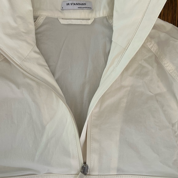 Banana Republic ivory anorak size Medium - Picture 4 of 5